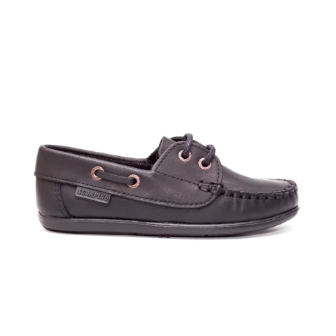 ZAPATOS SCARPINO NAUTICO CORDON CUERO NG AD