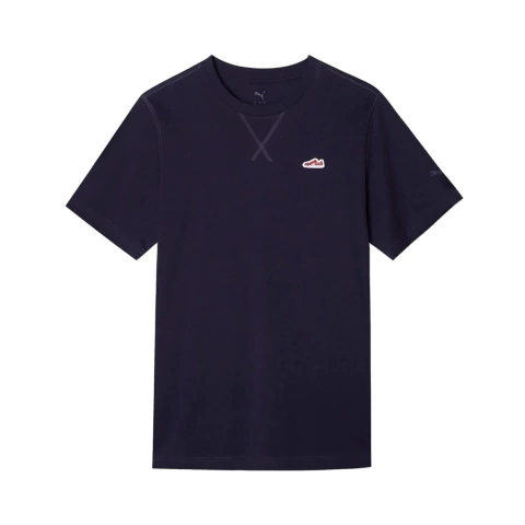 REMERA PUMA ALG WADROBE ESS SUEDE TEE VT H