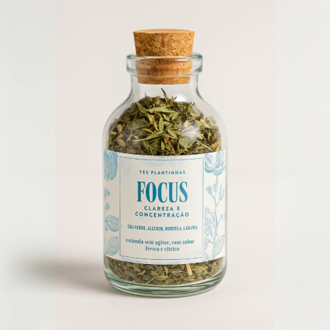 Chá Focus - Clareza e Concentração