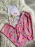 Pijama INFANTIL reme larga + Pant largo Looney tunes rosa - comprar online