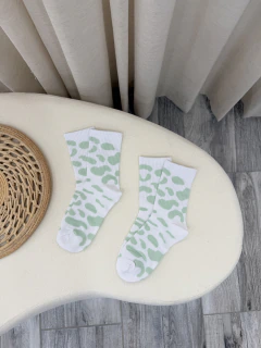 3/4 ADULTO ALGODÓN- print verde claro - comprar online