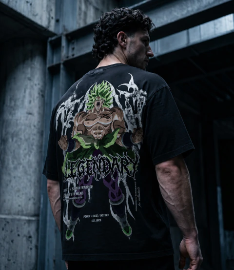Camiseta Oversized BROLY DBZ