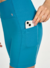 BERMUDA ALTO GIRO BARRA COM SILICONE E BOLSOS AZUL ACQUA BD1044D na internet
