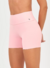 SHORT ALTO GIRO ETERNO CÓS ALTO ROSA PASTEL SH1082D - comprar online