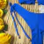 Imagem do Conjunto Biquíni Babado Azul Royal Luxo