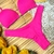 Calcinha Biquíni Fio Duplo Sem Amarração Rosa Neon