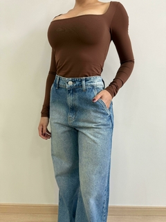 CALÇA JEANS RETA - comprar online