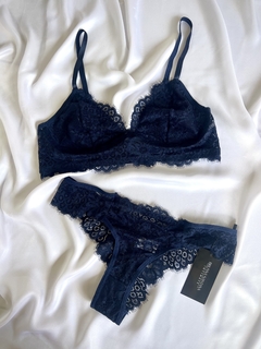 Conjunto Brunna Azul Marinho