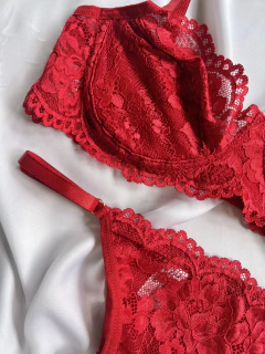Conjunto Charlotte - Vermelho - Brunna Santana Intimate