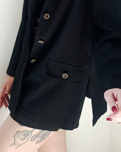 Blazer Preto (G) - Amorá Brechó
