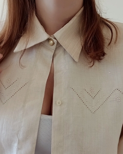 Imagem do Camisa Vintage de Linho (M)