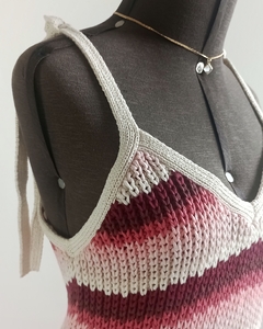 Vestido Tricô Zara (G) - Amorá Brechó