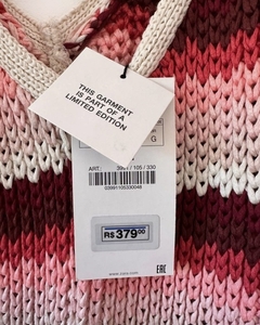 Vestido Tricô Zara (G) - comprar online