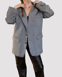 Blazer Cinza Oversized (G/GG) - comprar online