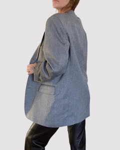 Imagem do Blazer Cinza Oversized (G/GG)