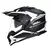 MX632A CON VISOR BLANCO/NEGRO - comprar online