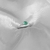 Anel solitário verde - comprar online