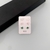 Brinco trio branco/ rosa/ verde - comprar online