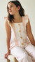 Camisa Cla Rayada Rosa - comprar online