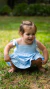 Vestido Mechi Celeste - Baby Steps Bs As