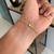 PULSEIRA GRUMET FECHO GAVETA (4MM) - 19cm - PRATA BANHADA A OURO 18K - comprar online