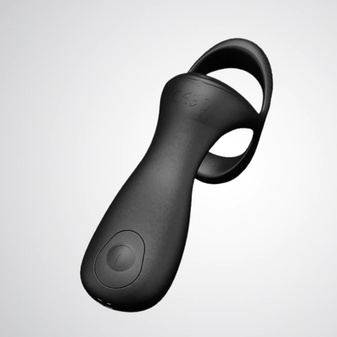 TRIPLE - ANEL PENIANO COM ESTIMULADOR DE CLITÓRIS 10 MODOS DE VIBRAÇÃO