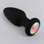 ANDY - PLUG ANAL ROTATIVO E LUZ DE LED COM APP VIA BLUETOOTH