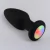 ANDY - PLUG ANAL ROTATIVO E LUZ DE LED COM APP VIA BLUETOOTH