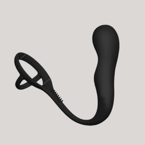 OZZY - ESTIMULADOR DE PROSTATA COM ANEL DUPLO