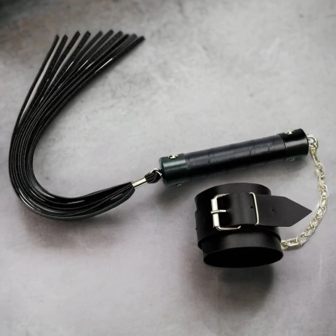 KIT BRACELETE COM CHICOTE 10 TIRAS