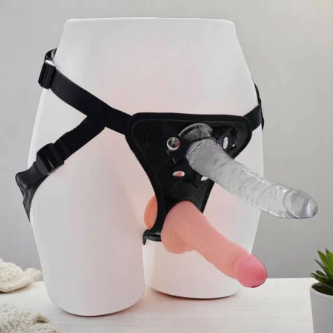 CINTA PENIANA DUPLA EM COURO