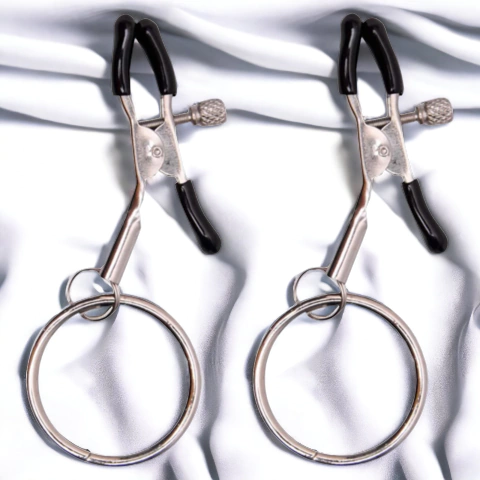 GRAMPO PARA MAMILO COM ARGOLA