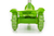 PATINETE ROBOT CAR VERDE