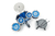 BATERIA INFANTIL BH STORE AZUL na internet