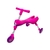 TRICICLO INFANTIL BIMBA PORTÁTIL BH STORE ROXO