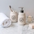 CONJUNTO BANHO POTTERY 3 PEÇAS BRANCO BRINOX