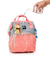MOCHILA MATERNIDADE PEQUENA BH ROSA E CINZA na internet