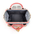 Imagem do MOCHILA MATERNIDADE PEQUENA BH ROSA E CINZA