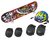 SKATE INFANTIL TENIS VERMELHO 70 CM