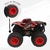Carrinho Com Controle Remoto E Led 7 Spin Monster Vermelho - BH Store
