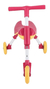 TRICICLO INFANTIL BIMBA PORTÁTIL K&K TOYS ROSA - BH Store