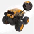Carrinho Com Controle Remoto E Led 7 Spin Monster Amarelo - BH Store