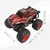 Carrinho Com Controle Remoto E Led 7 Spin Monster Vermelho - comprar online