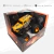 Carrinho Com Controle Remoto E Led 7 Spin Monster Amarelo
