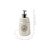 CONJUNTO BANHO POTTERY 3 PEÇAS BRANCO BRINOX na internet