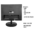 Monitor 17 Polegadas Full Hd Led Hdmi Vga 5ms 60hz 1080p Cor Preto 110V/220V - loja online