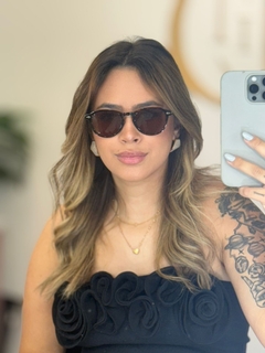 Óculos de Sol Arredondado Básico - Ashley na internet
