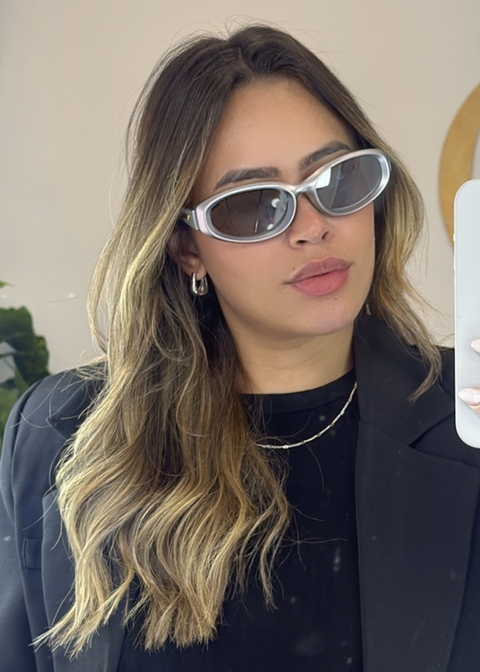 Óculos de sol fashionista em acetato - Giulia - comprar online