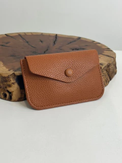 Carteira Porta Cartão Slim com Botão de Pressão - Gio - Lilo Acessórios | Atacado de bolsas 