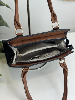 Bolsa Social Média Estruturada Bicolor - Adele